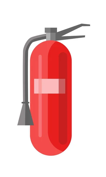 Dispositivo portátil extintor de incendios — Vector de stock