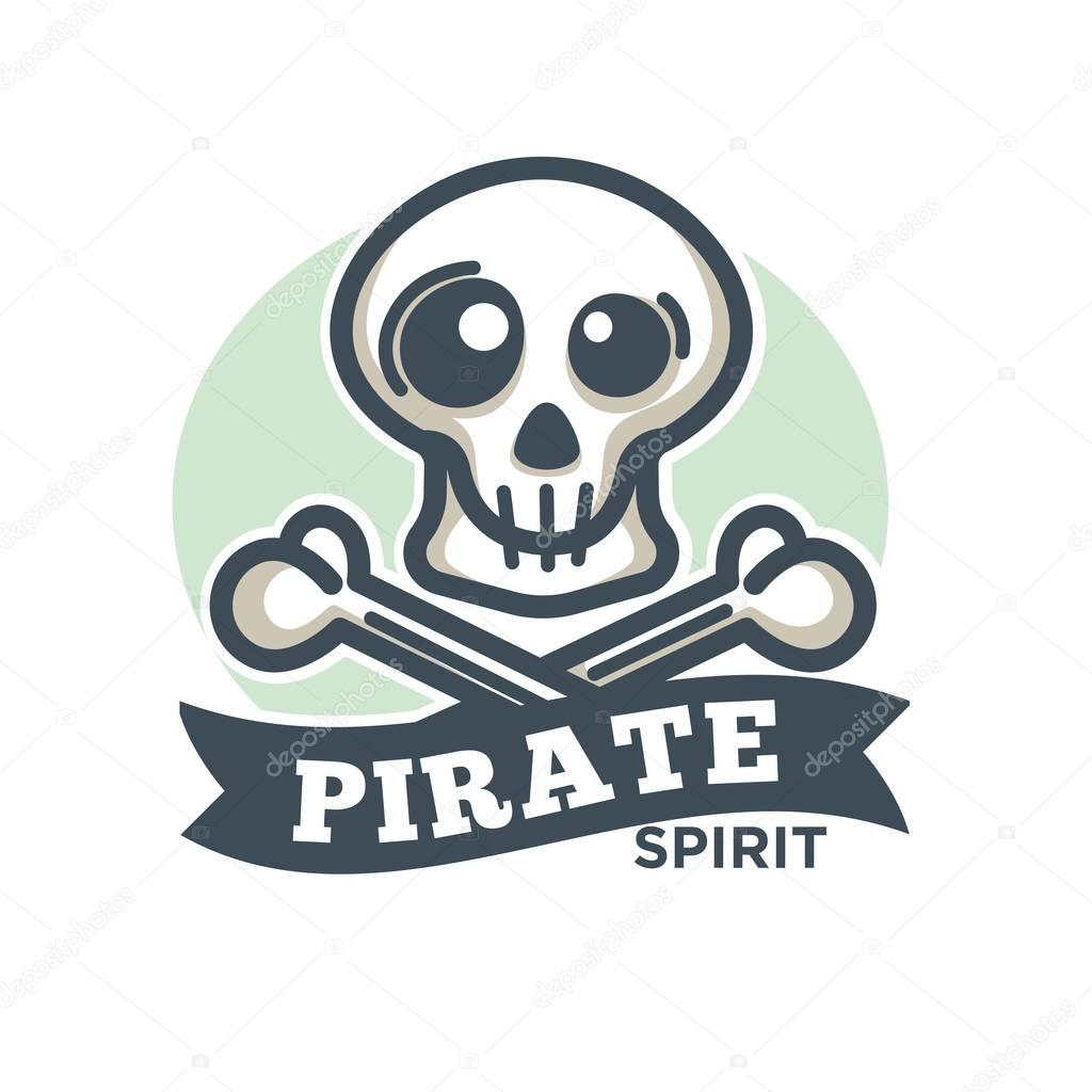 Pirate flat icon 