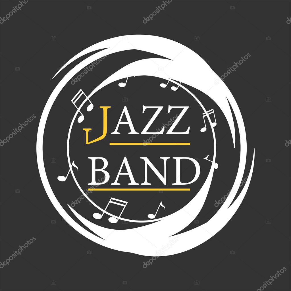 Jazz musical art poster 