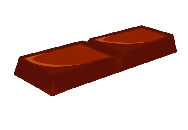 Delicious Chocolate bar — Stock Vector