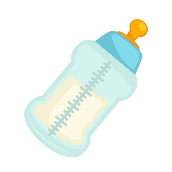Bottiglia bambino di latte — Vettoriale Stock