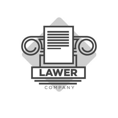 Avukat şirket logo 