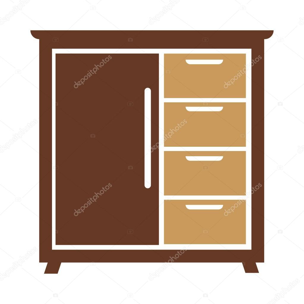 Chest of drawers icon 