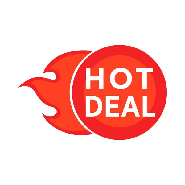 Hot deal symbol — Stock Vector