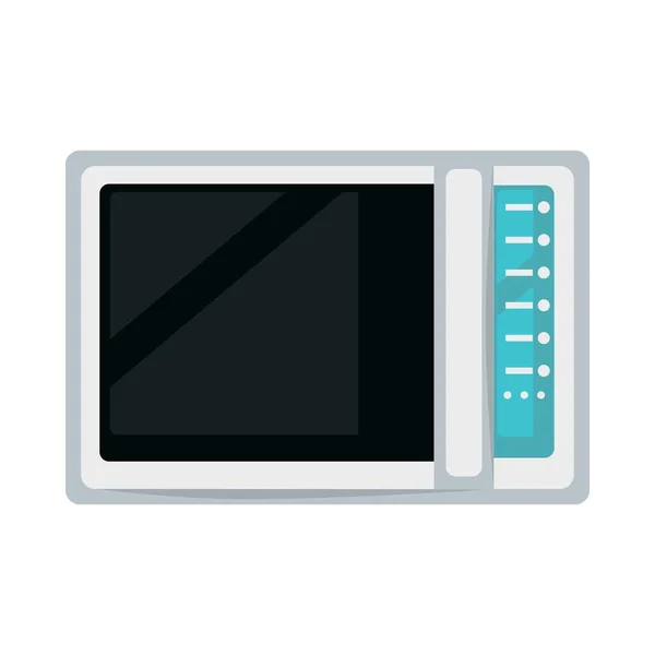 Microwave Oven Modern - Stok Vektor