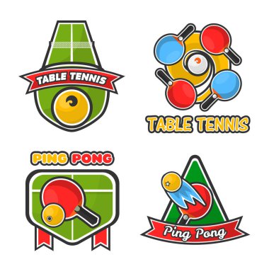 Ping pong Masa Tenisi simgeler