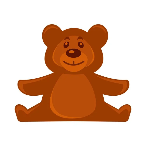 Juguete oso de peluche — Archivo Imágenes Vectoriales