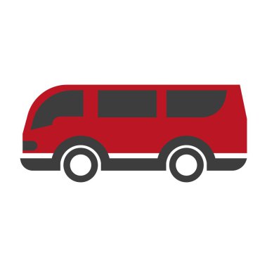 Kırmızı ve siyah renkli van araç 