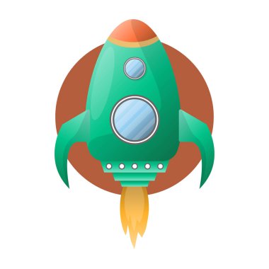 Geniş yeşil alan roket 