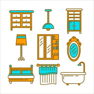 Mobilya parçaları set 