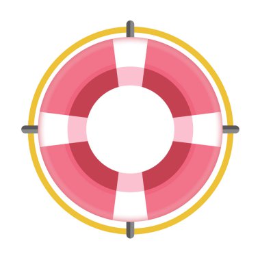 Kırmızı flotasyon yüzük