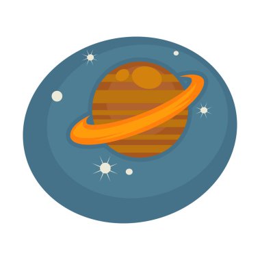 Satürn gezegen simgesi