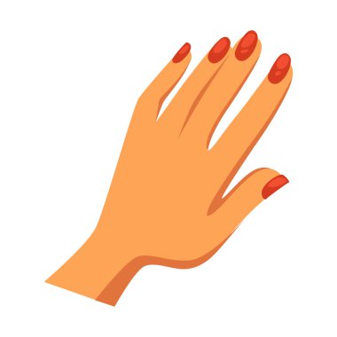 el ile kırmızı manikür