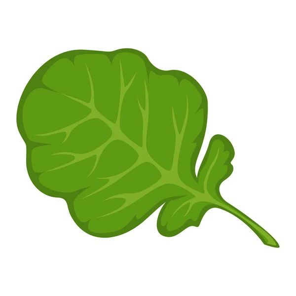 緑の色の新鮮な葉 — ストックベクタ