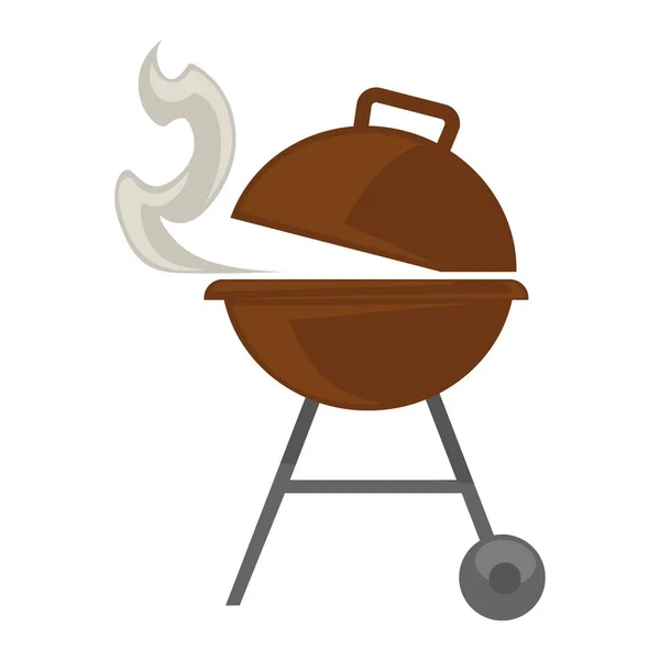 Grill barbecue voor partij — Stockvector