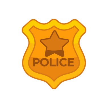 Polis memuru düğmesi