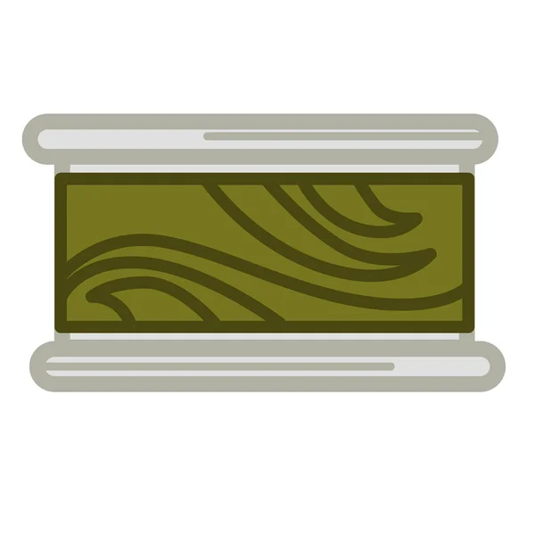 Algas verdes conservadas — Archivo Imágenes Vectoriales