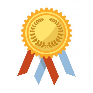 Defne çelengi ile altın madalya 