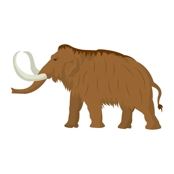 Mamuta duży słoń wymarły — Wektor stockowy
