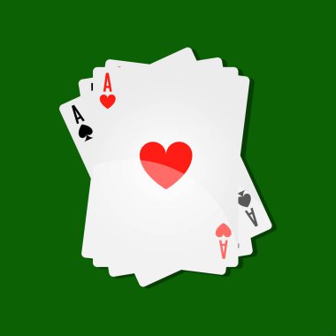 Casino poker oyun kağıdı 