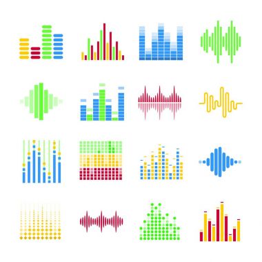 renkli müzik ekolayzır 