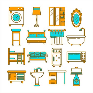 Mobilya Icons set