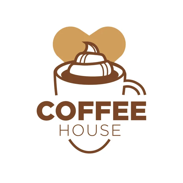 Coffee house logotype — Stock vektor