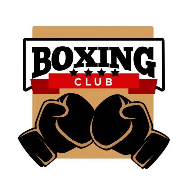 Beş yıldızlı boks kulübü logo 