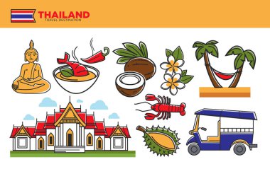 Tayland seyahat hedef posteri 