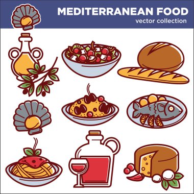 Akdeniz mutfağı yemek yemekleri 