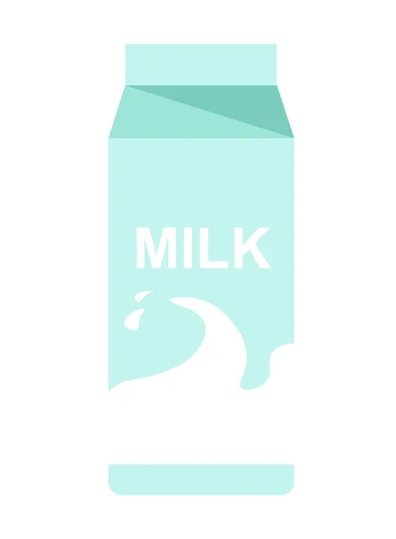 Melk papier pack — Stockvector