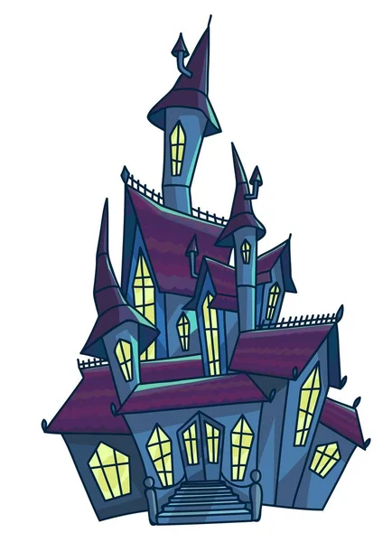 Old scary house — Stock Illustration Old scary house Royalty Free Stock Illustrations