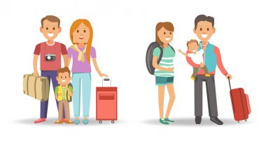 Aile çantalar ve Valizler  