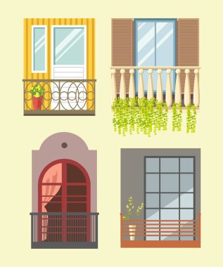 Pencere ve balkon cephe