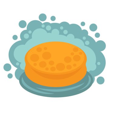 Yumuşak sarı sünger 