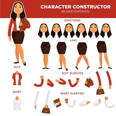 Kadın Oluşturucu Icons set
