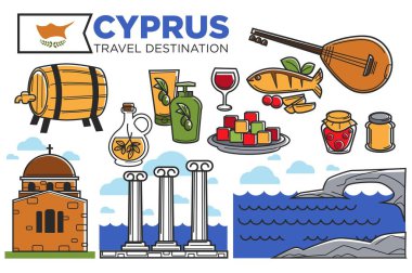 Kıbrıs seyahat sembolleri