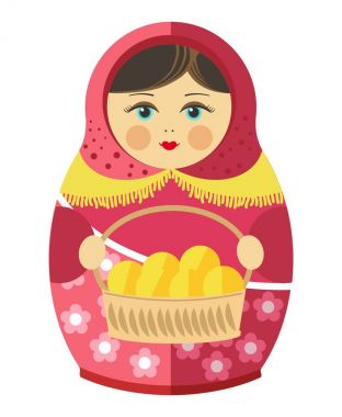 Rus matrishka simgesi