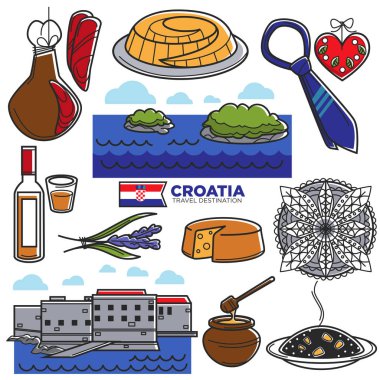 Hırvatistan turizm simgeler