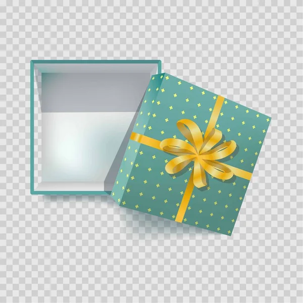 Boîte carrée pour le présent — Image vectorielle