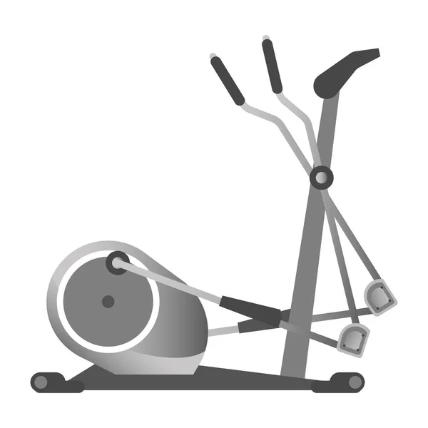 Sport club fitnessapparatuur — Stockvector