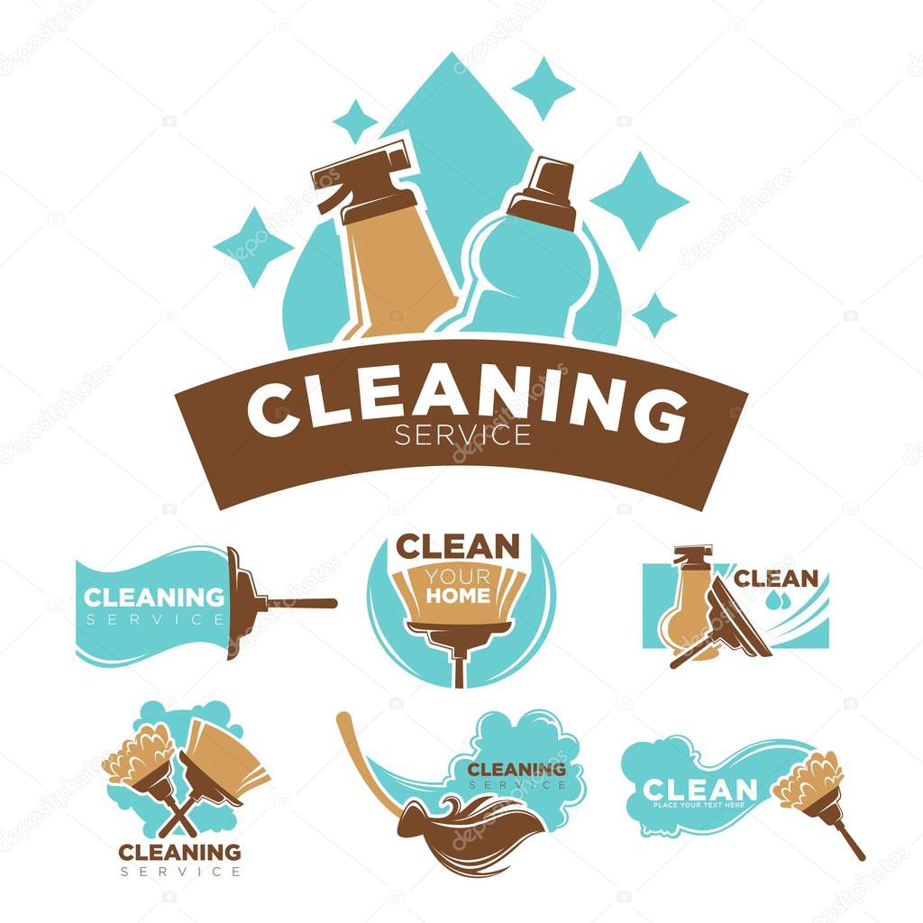 Gluten free production emblems set with long curly wheat and signs isolated cartoon flat vector illustrations on white background.