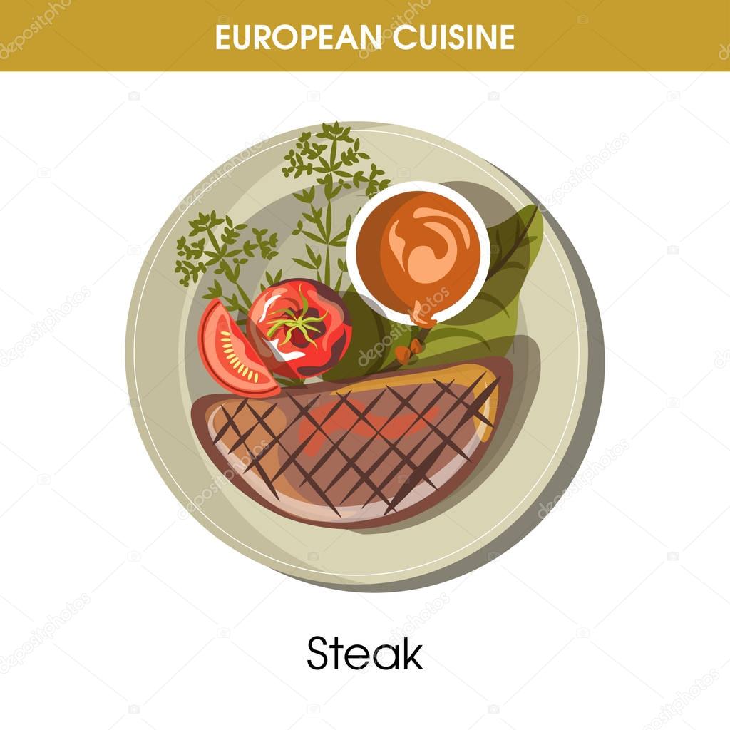 European cuisine traditional dish