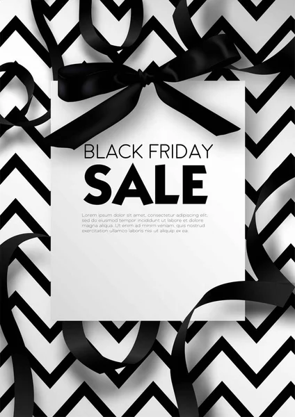 Siyah Cuma satış reklam afişi