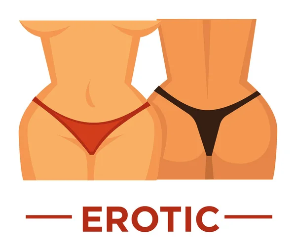 Movie erotic genre icon — Stock Vector