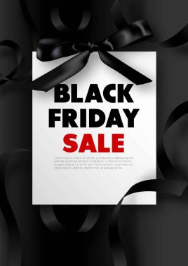 Kara Cuma tanıtım afişi. 