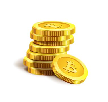 Bitcoin altın paralar 