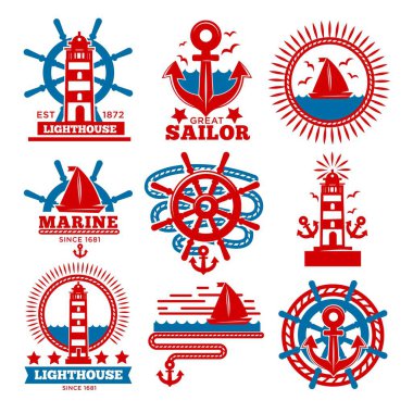 Deniz logo Şablonlar