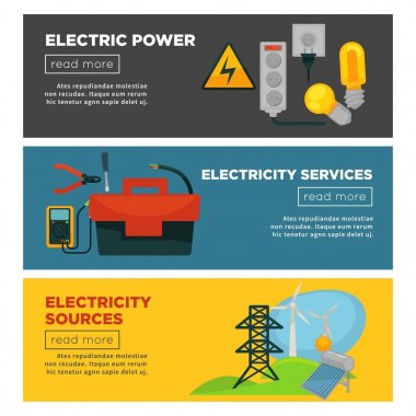 Elektrik kaynakları posterler