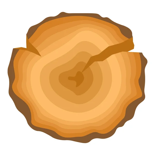 Anillo año madera árbol — Archivo Imágenes Vectoriales